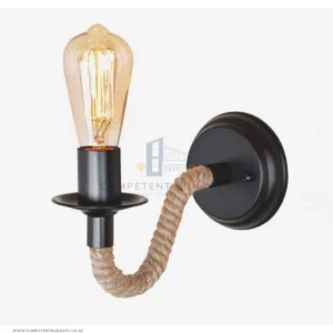 Creative Rope Wall Sconce Lamp - competentbuilders.co.ke