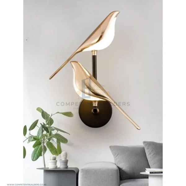 Doves Sitting Bird Wall Sconces Light - competentbuilders.co.ke