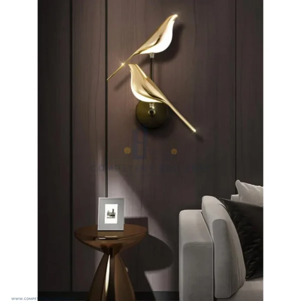 Doves Sitting Bird Wall Sconces Light - competentbuilders.co.ke