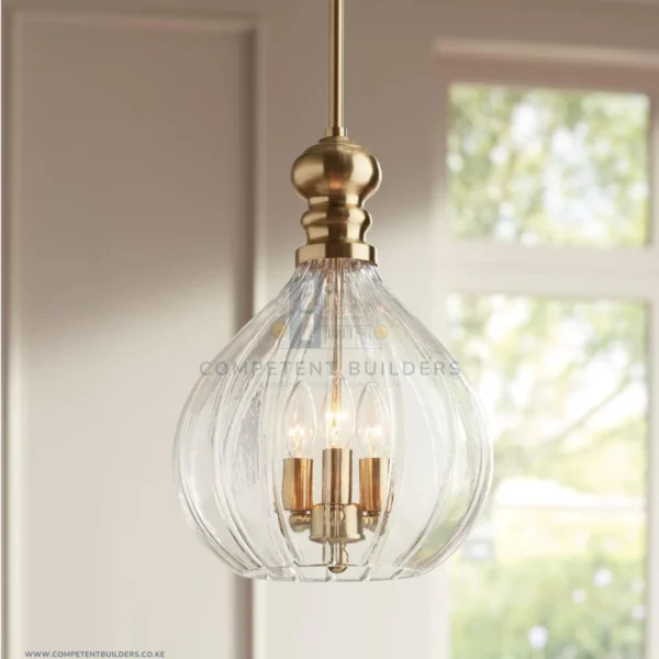 Gold Metal Mini Cluster Pendant Chandelier - competentbuilders.co.ke