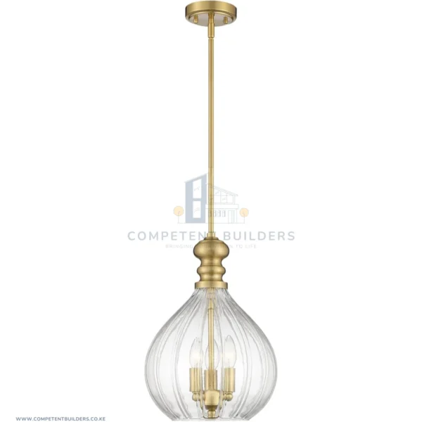 Gold Metal Mini Cluster Pendant Chandelier - competentbuilders.co.ke