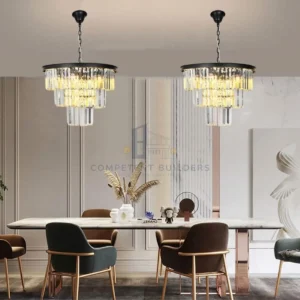 Modern Crystal Pendant Chandelier Ceiling Light - competentbuilders.co.ke