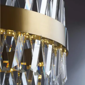 Oval Crystal Chandelier Ceiling Light - competentbuilders.co.ke