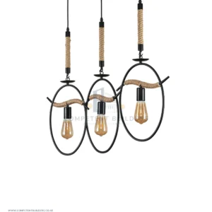 Vintage 3 Bulb Pendant Light - competentbuilders.co.ke