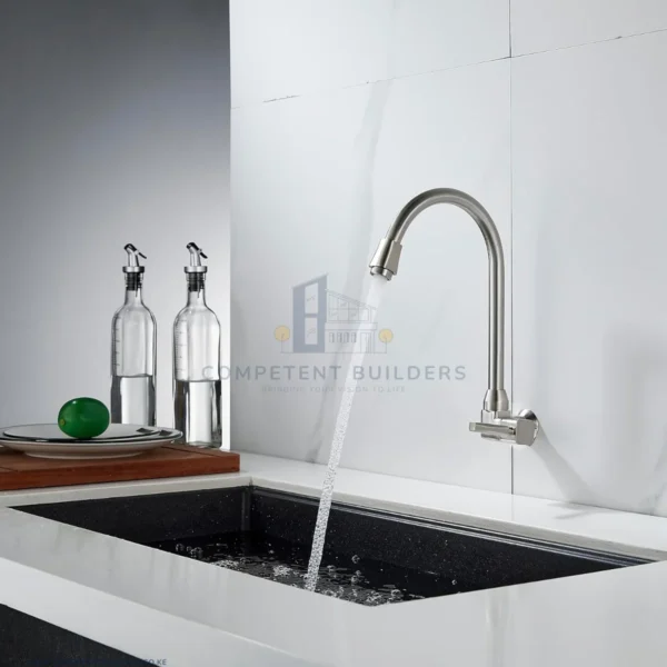 Brimix Brass Kitchen Wall Spout Tap 4840L - competentbuilders.co.ke