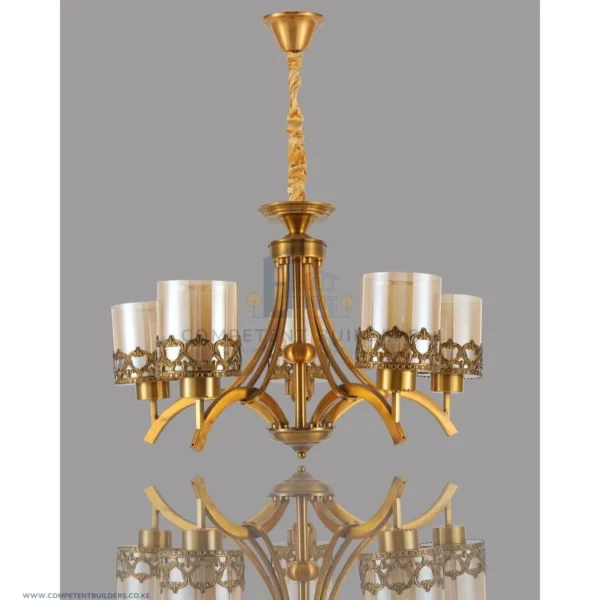 Classic 5 Bulb Ceiling Hanging Chandelier