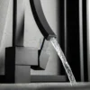 Creative Design Mixer Basin Tap - Black - competentbuilders.co.ke