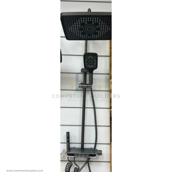 Hyshin Piano Shower Set with LED Monitor & Temperature Sensor - competentbuilders.co.ke