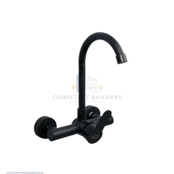 Nemsi Black Kitchen Tap Mixer KS6029 - competentbuilders.co.ke