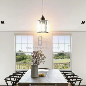 Single Light Glass Pendant Light - competentbuilders.co.ke