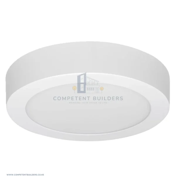 Surface Downlight Round 12 Watt Tri Color - competentbuilders.co.ke