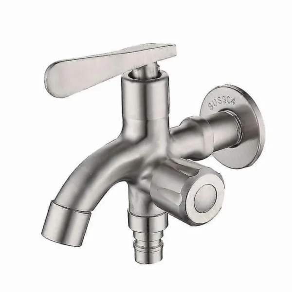 2 in 1 washing machine tap + normal tap. - Image 3