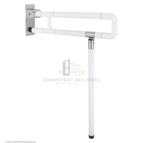 Heavy Duty U - Shaped Bathroom Handrail With Stand - competentbuilders.co.ke