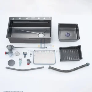 Modern Multi Function Stainless Steel Kitchen Sink - competentbuilders.co.ke