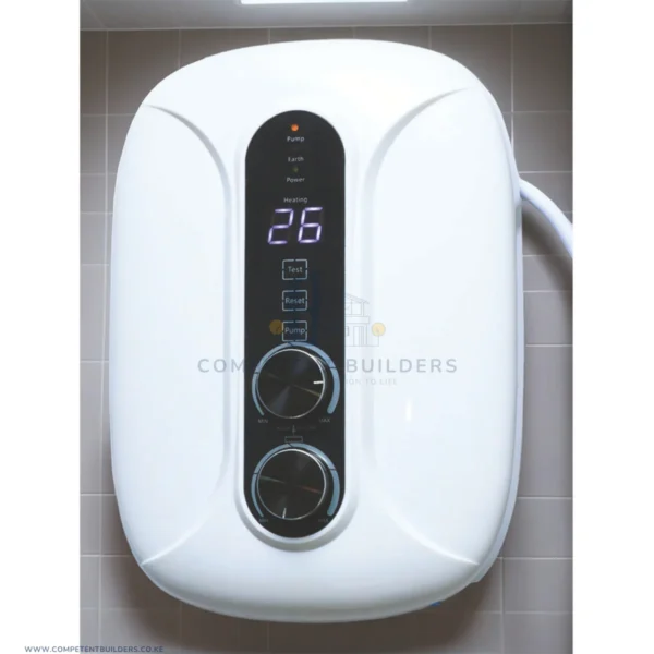 Instant Shower Heater With Inbuilt Pump - Competent Products