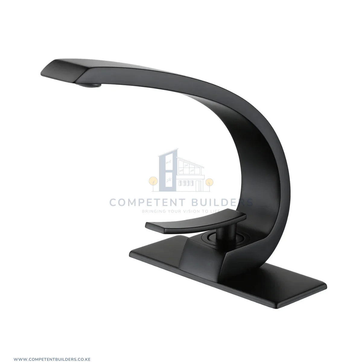 Aquacubic Stylish Mixer Basin Tap - Black