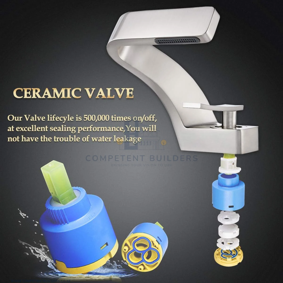 Bathroom Basin Faucet Mixer Tap - Image 8