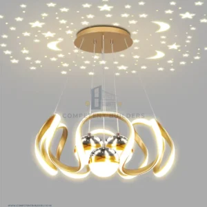 Chandelier With Hanging Pendant Ceiling Lamp