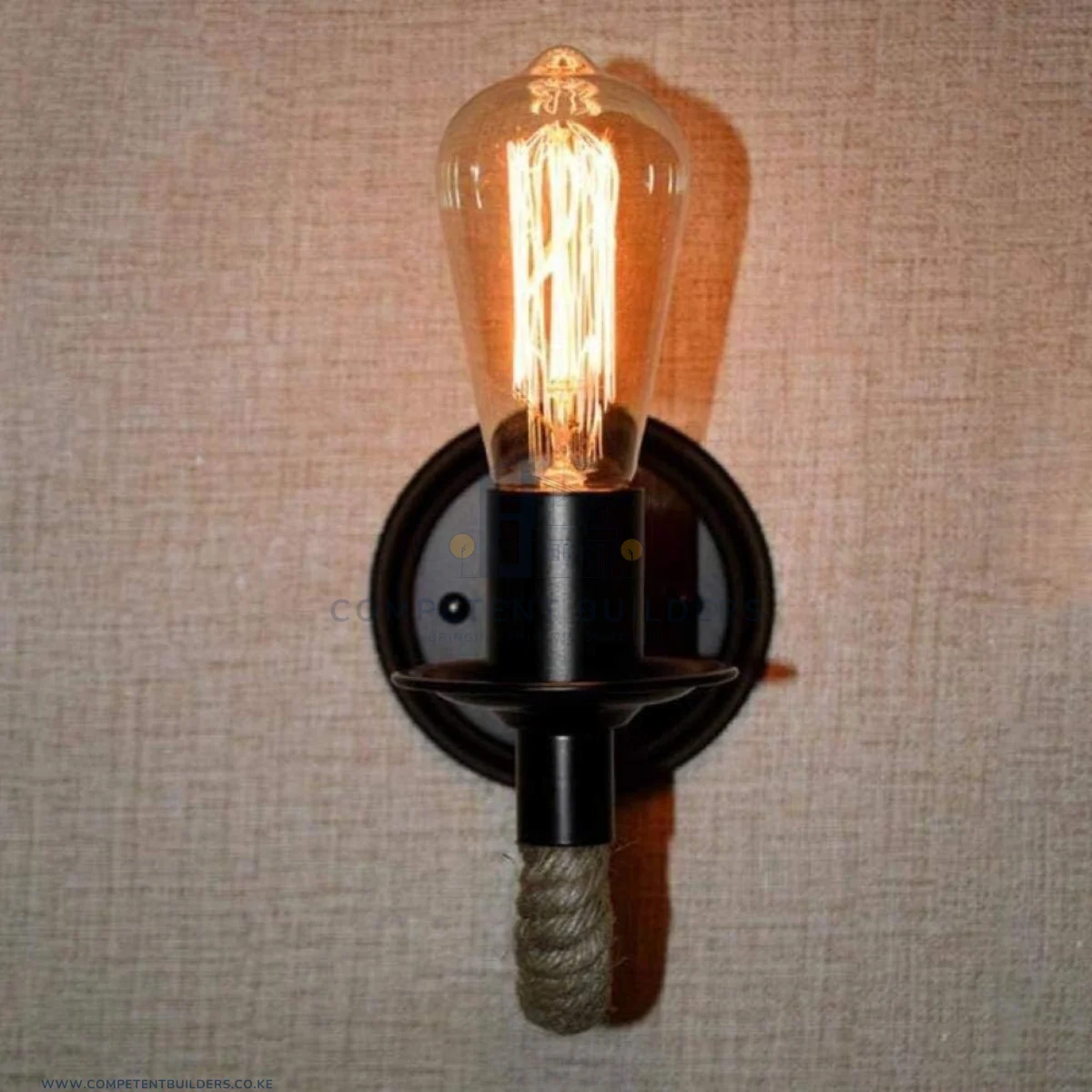 Creative Rope Wall Sconce Lamp - Image 5