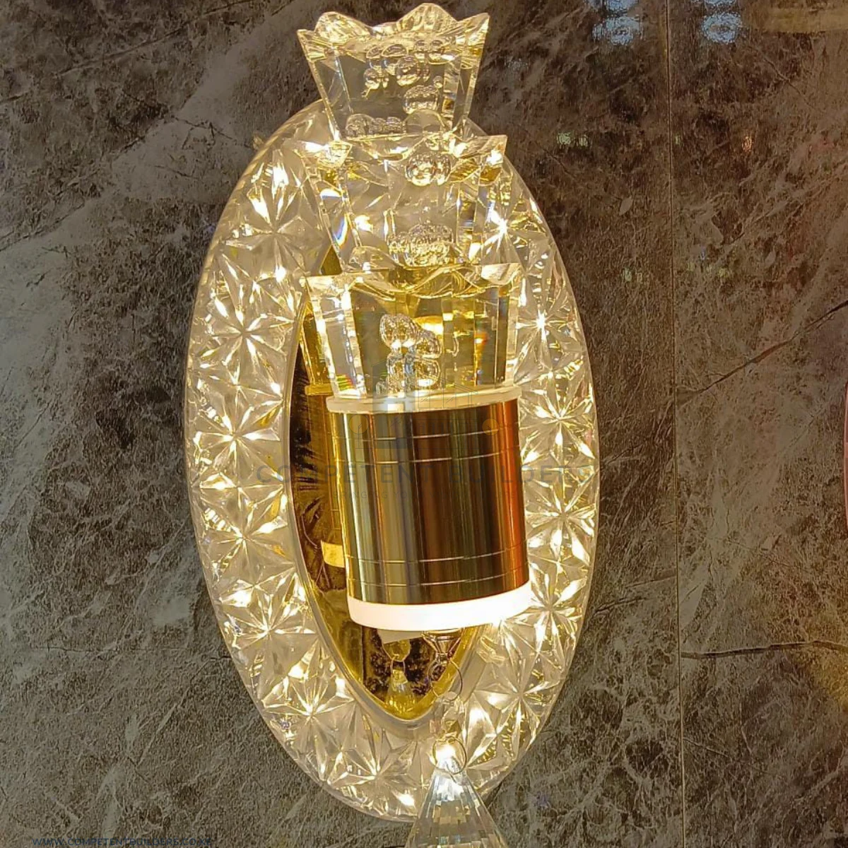 Crystal Wall Sconce Light - Image 2