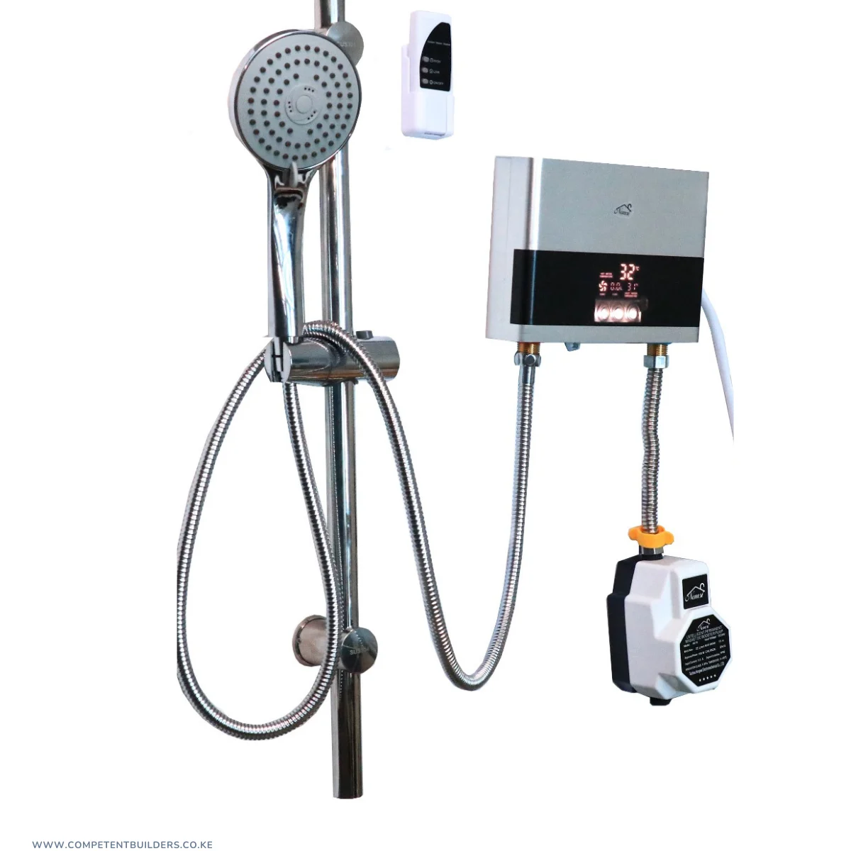 Digital Shower Heater with a Luxury Booster Pump - Image 2