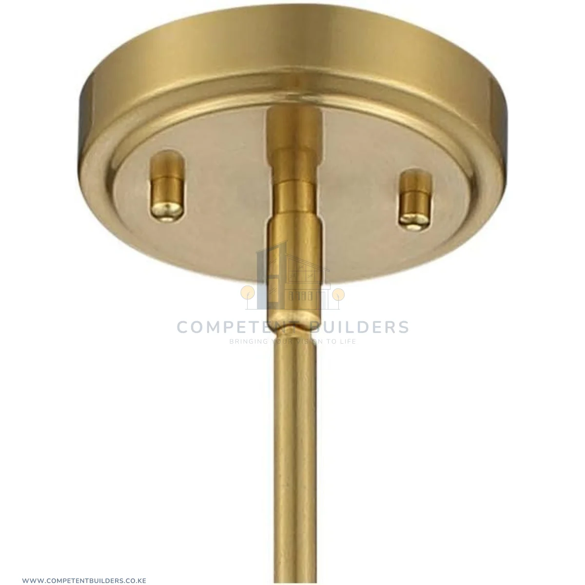 Gold Metal Mini Cluster Pendant Chandelier - Image 6