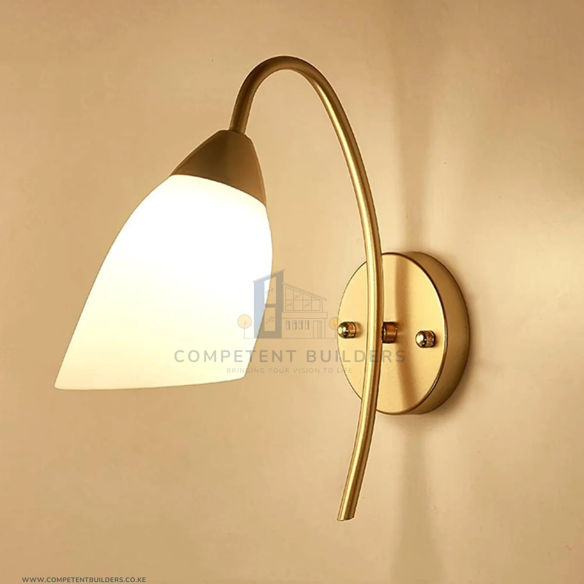 Gold Wall Sconce Light Fixture