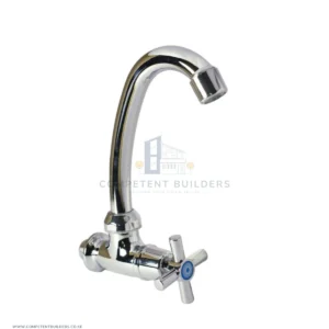 Long Neck Kitchen Tap – Chrome Plated