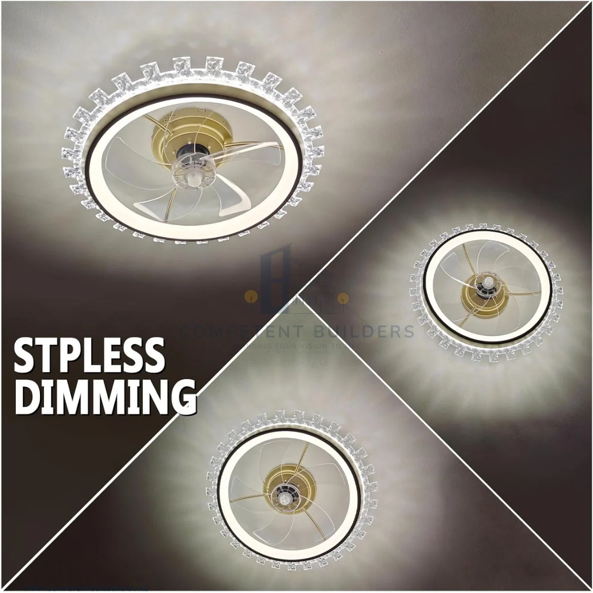 Modern Ceiling Fan With Lights - Image 4