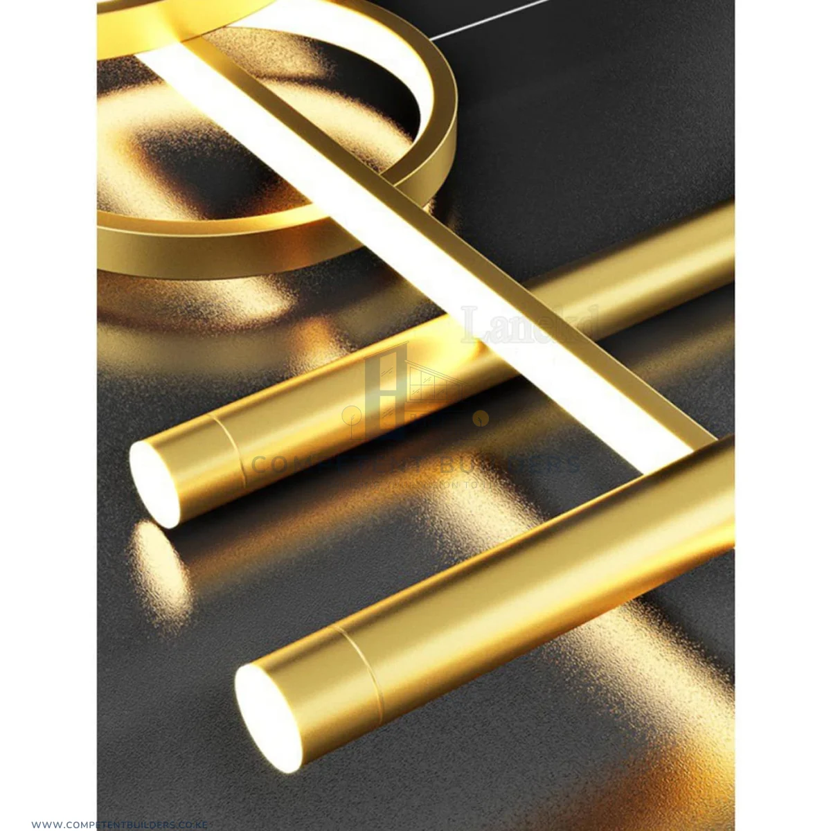 Modern Dining Table Pendant Lamp Chandelier - Gold - Image 3