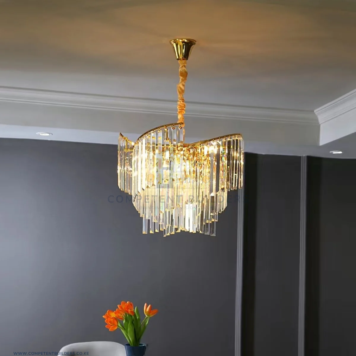 Modern Luxury Crystal Chandelier - Image 3