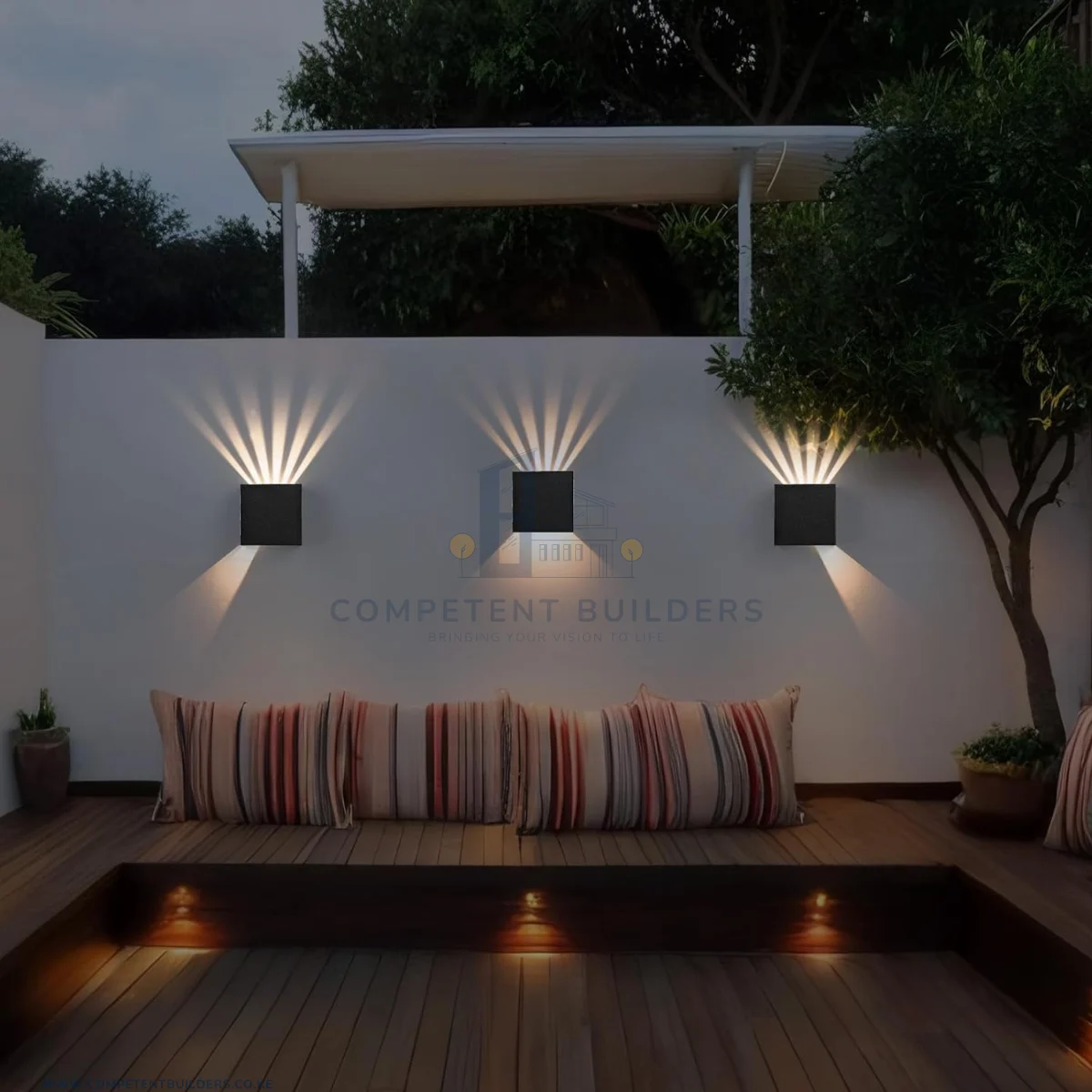 Modern Outdoor LED Wall Light - Image 6