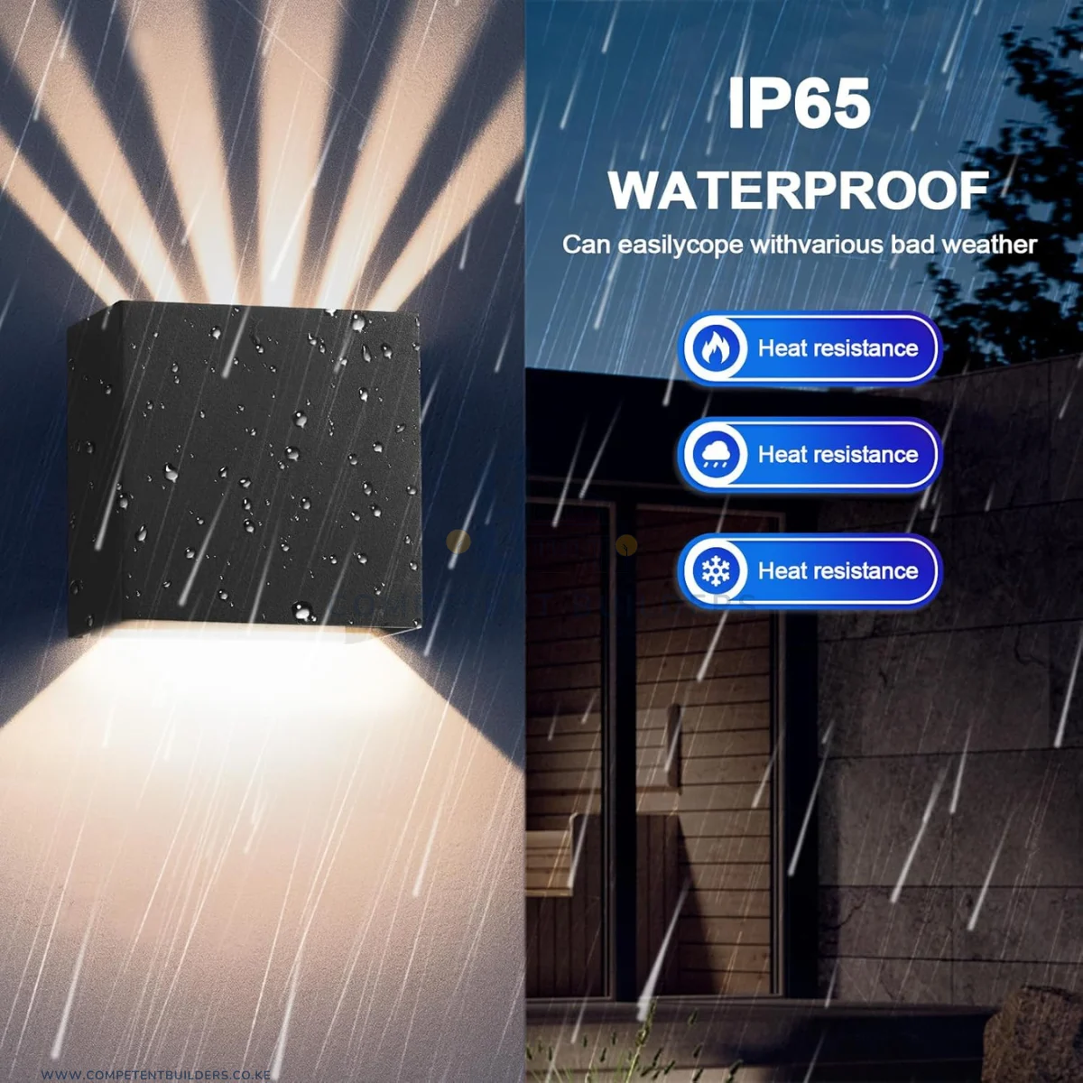 Modern Outdoor LED Wall Light - Image 5