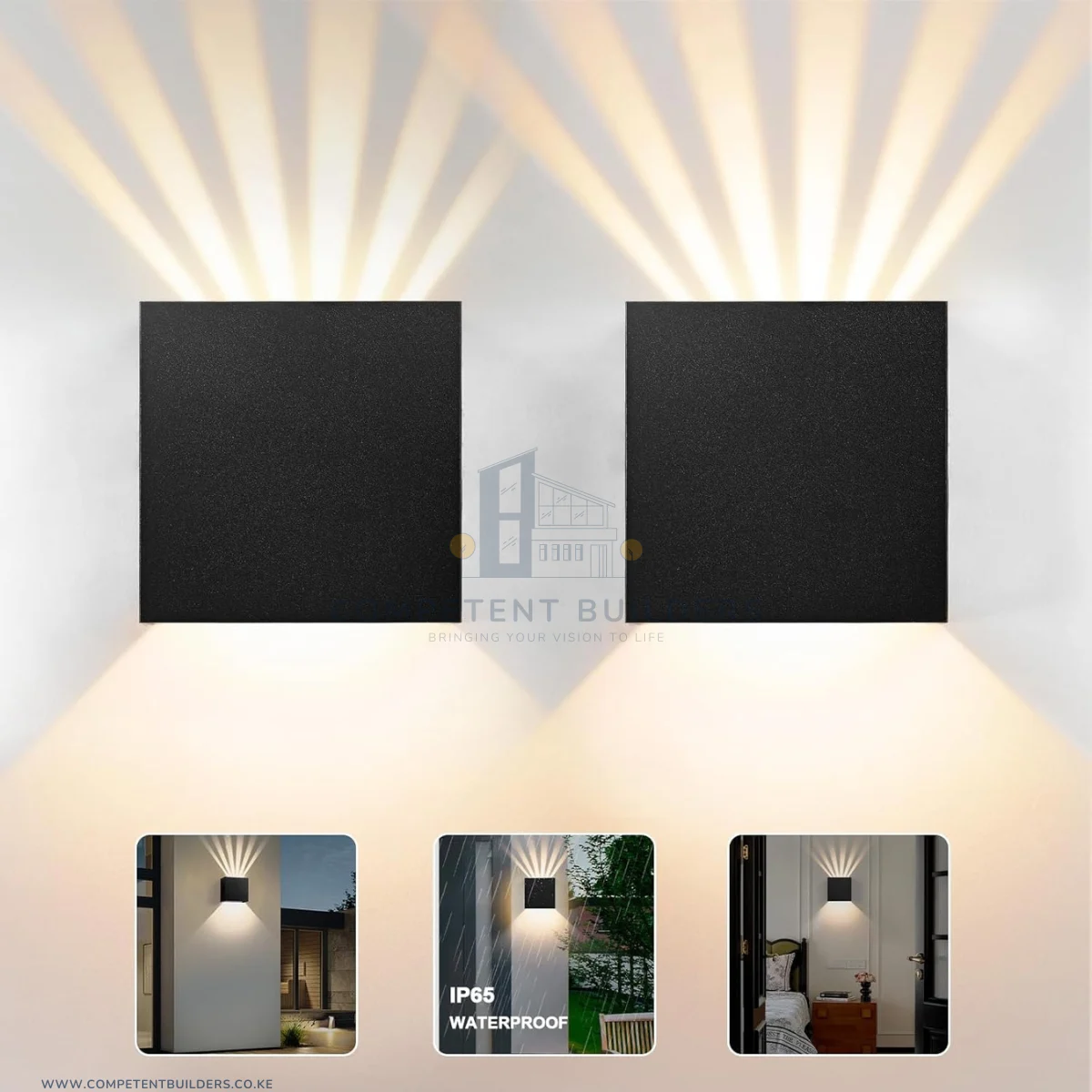 Modern Outdoor LED Wall Light - Image 4