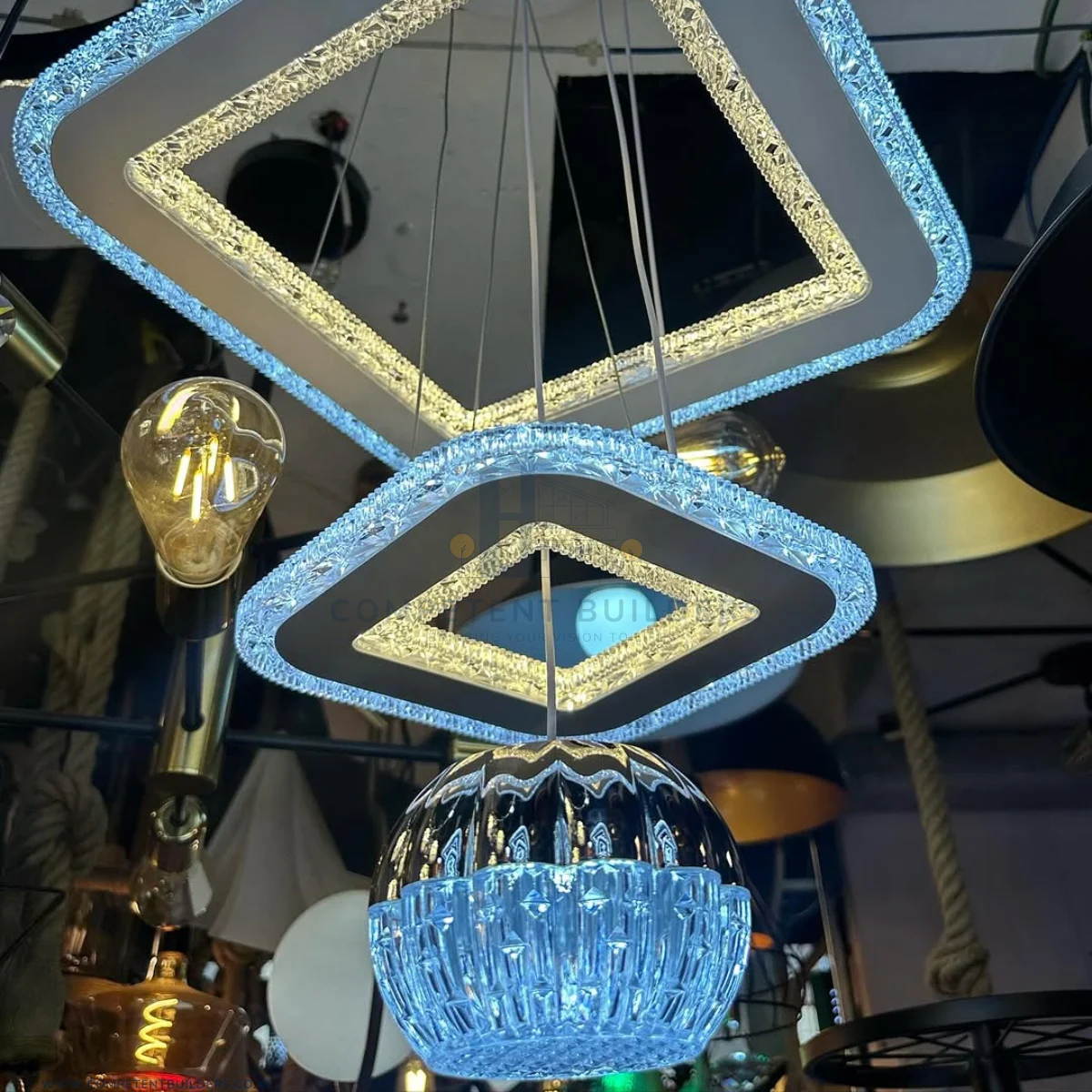 Multicolor Ceiling Pendant Chandelier Light - Image 2