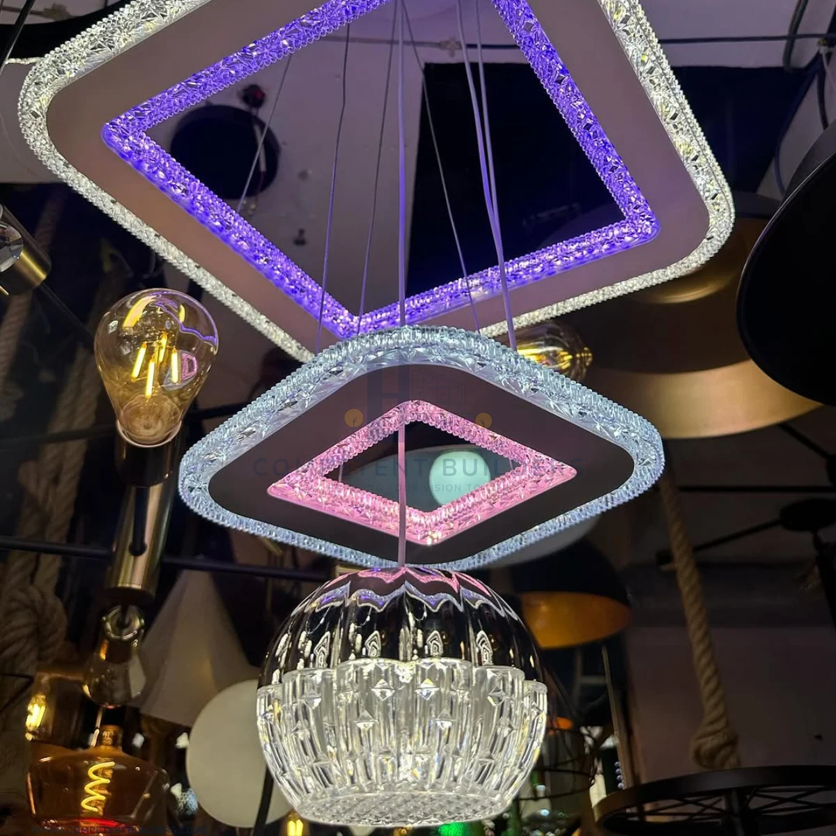 Multicolor Ceiling Pendant Chandelier Light - Image 3