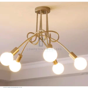 Retro Metal Ceiling Pendant Chendelier Light