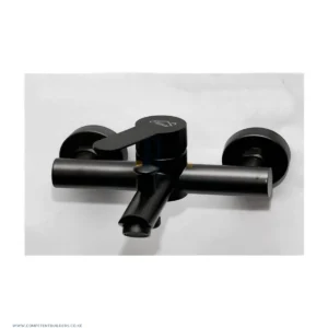 Triple Bath Tub Mixer Tap (SS304) – Black